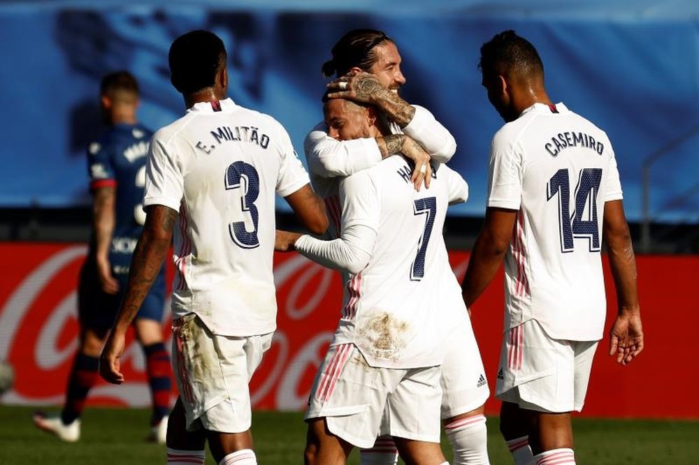 Le Real Madrid retrouve le sourire à la maison. EFE