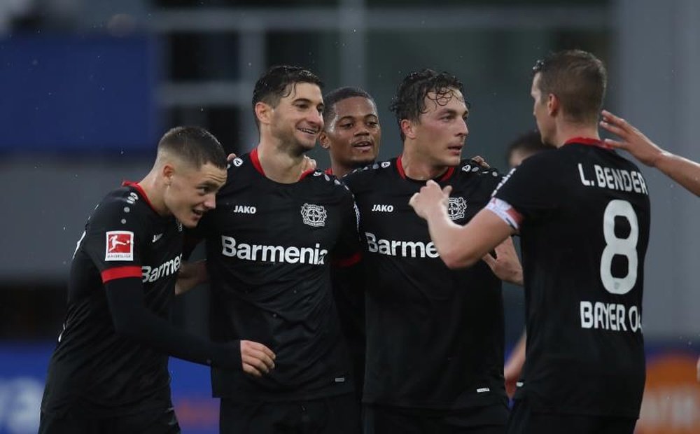 El Leverkusen se mantiene en puestos de Champions. EFE/EPA