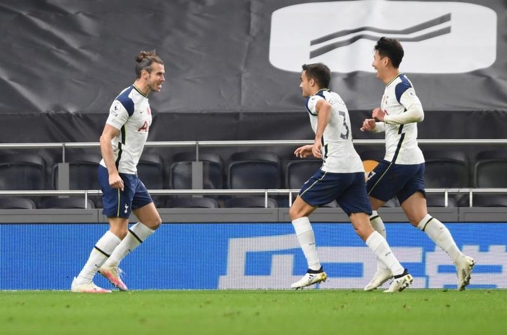 Bale propulse Tottenham à la seconde place de Premier League. EFE