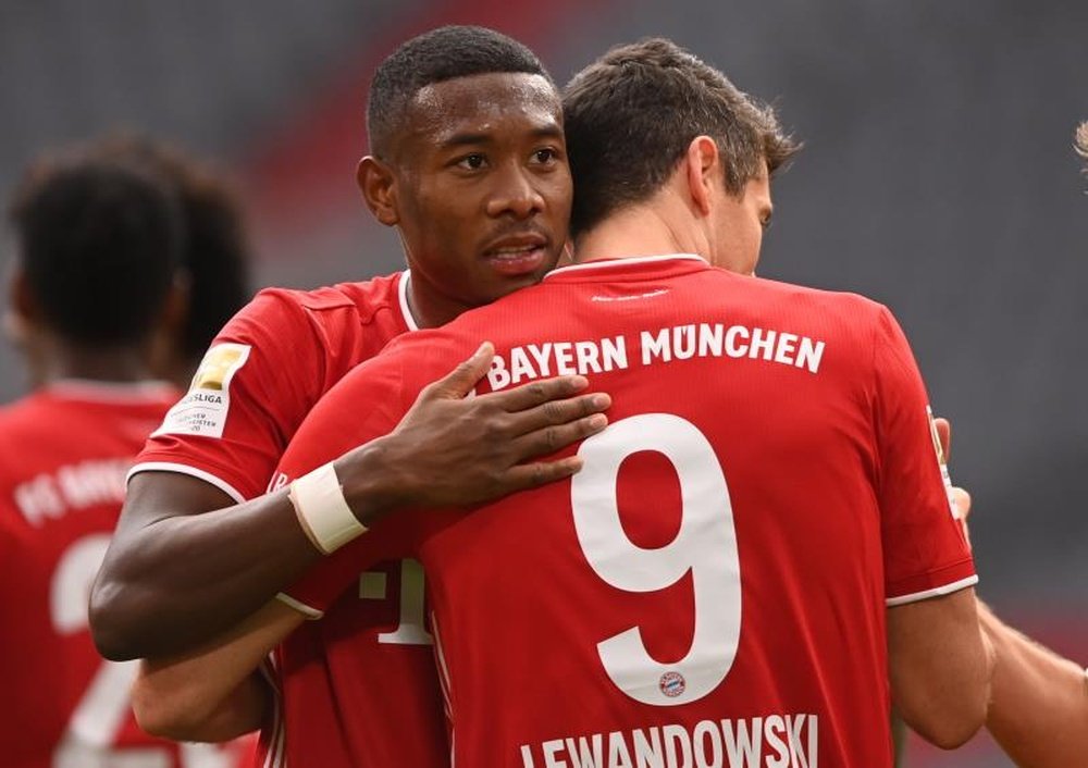 David Alaba is wanted by many teams. EFE