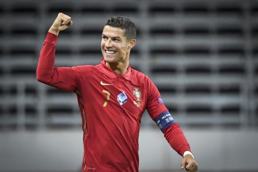 Cristiano Ronaldo volta à seleção portuguesa .EFE/EPA/Janerik Henriksson/Arquivo