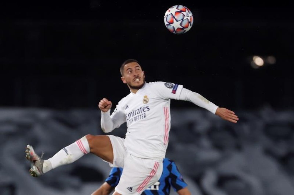 Hazard and Casemiro positive for coronavirus. AFP