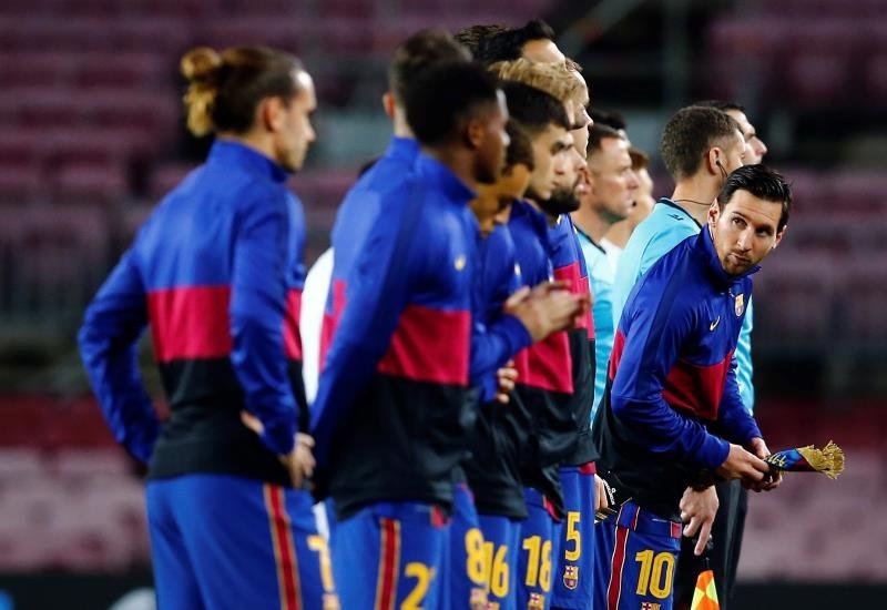 Ronald Koeman évoque la méforme de Lionel Messi. afp