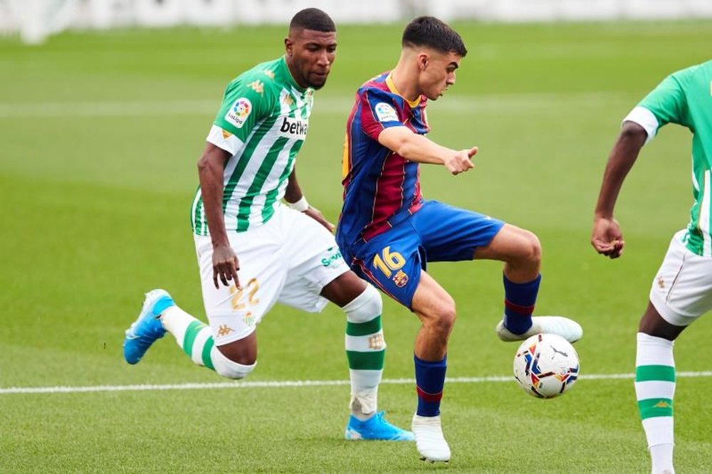 El Barça marca la próxima defensa del Betis. EFE