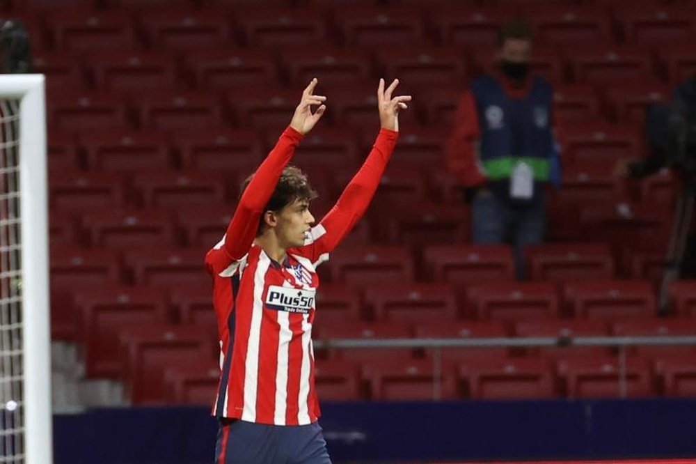 Joao Felix is in good form for Atletico. EFE