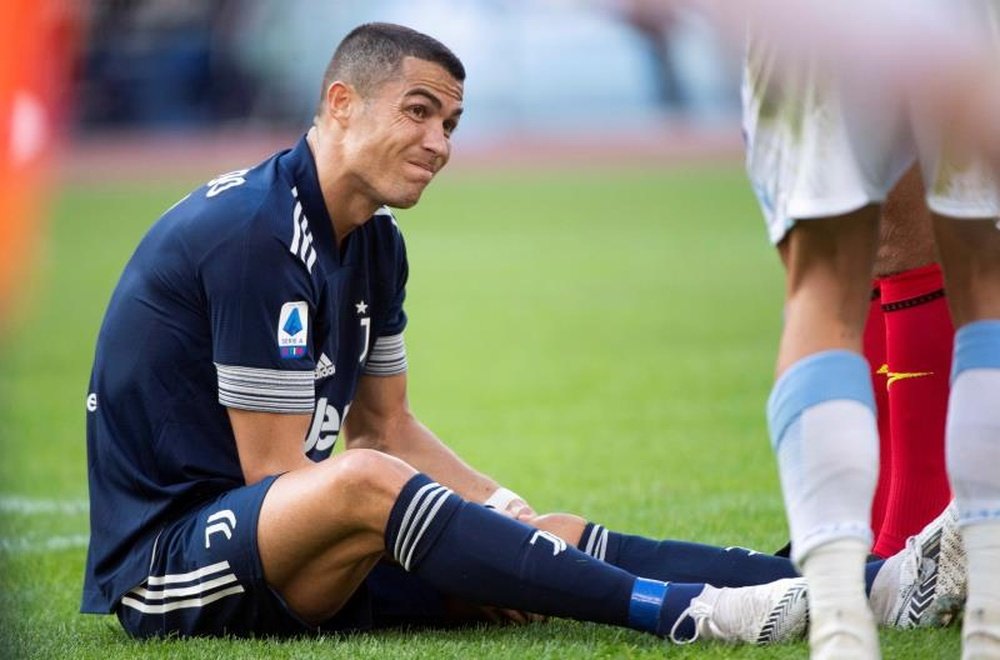 Inquiétude à la Juve: Ronaldo sorti sur blessure. EFE