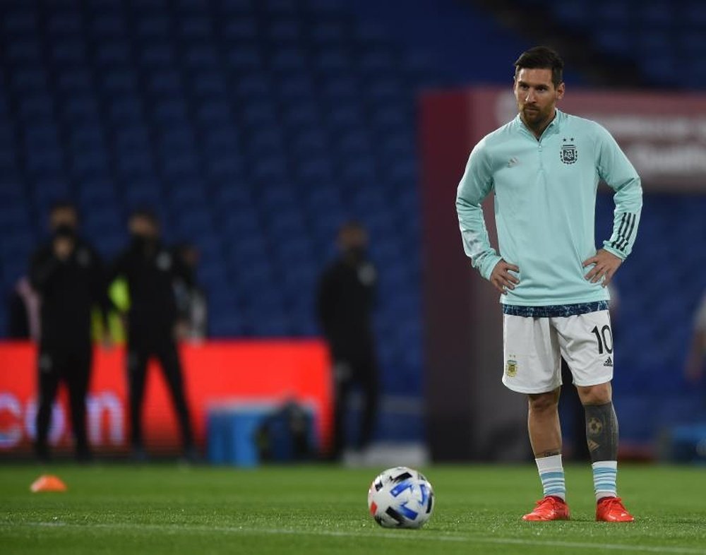 Inquiétude en Argentine, Messi incertain face au Paraguay. EFE