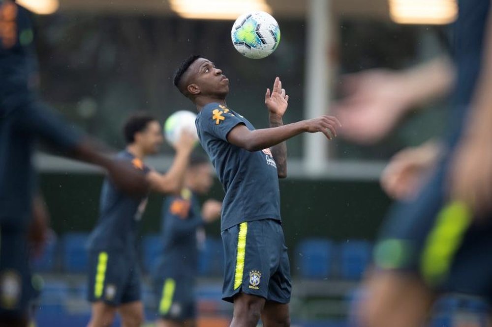Vinicius has still not played for Brazil during the international break. EFE