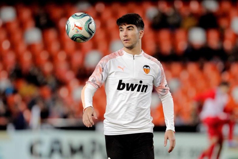 Valencia's Carlos Soler. EFE