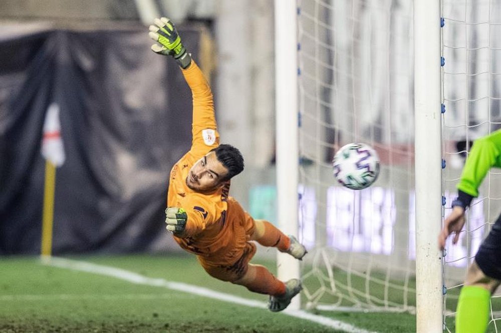 Dani Martín veut réussir au Betis. EFE/Rodrigo Jiménez/Archive