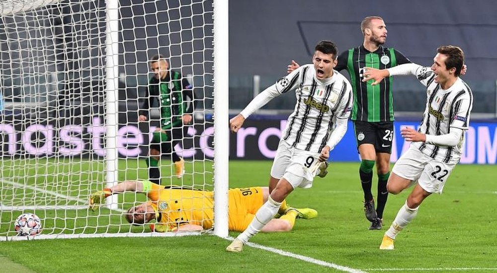 Juventus agli ottavi di finale. AFP