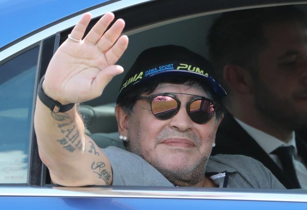 Se apagó la vida de Diego Maradona. EFE