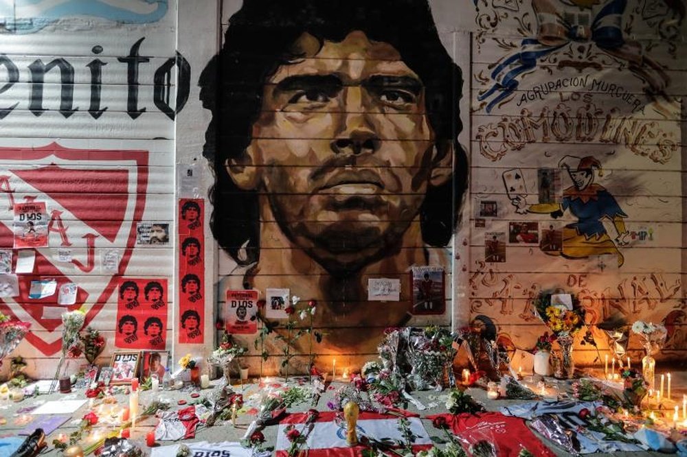 Maradona falleció a los 60 años. EFE
