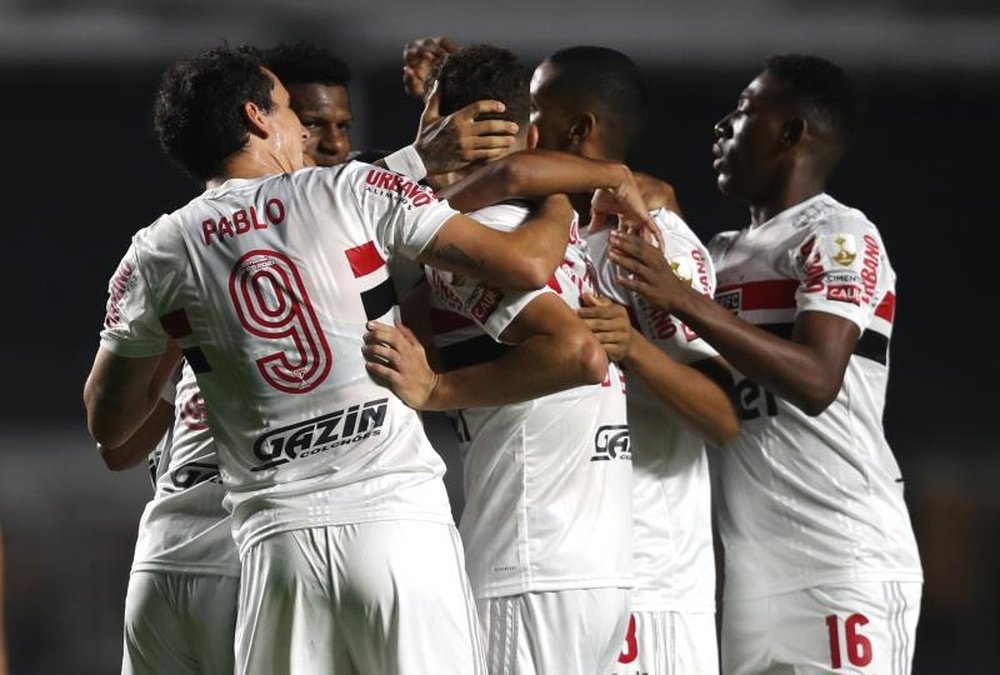 São Paulo resgatou melhor defesa de 2019 em chance de assumir ponta. EFE/Fernando Bizerra/Arquivo