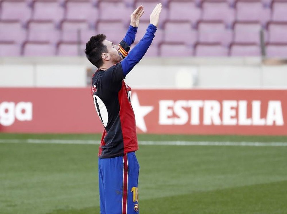 Sanction confirmée pour Messi. EFE