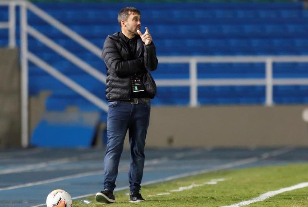Coudet le pide al Celta un delantero por Navidad. EFE/Archivo