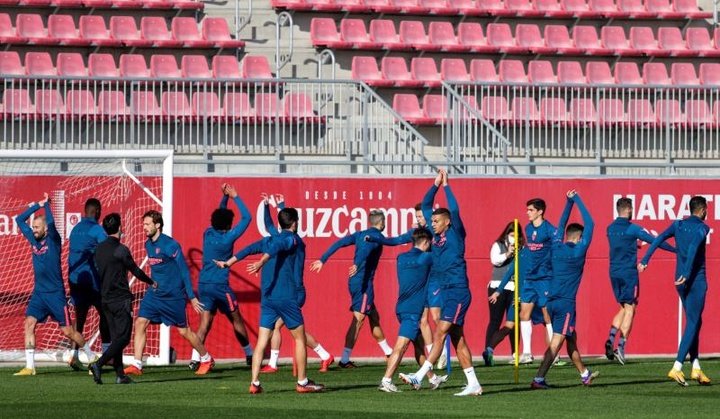 El Sevilla aumenta el trabajo con la mirada puesta en el Borussia