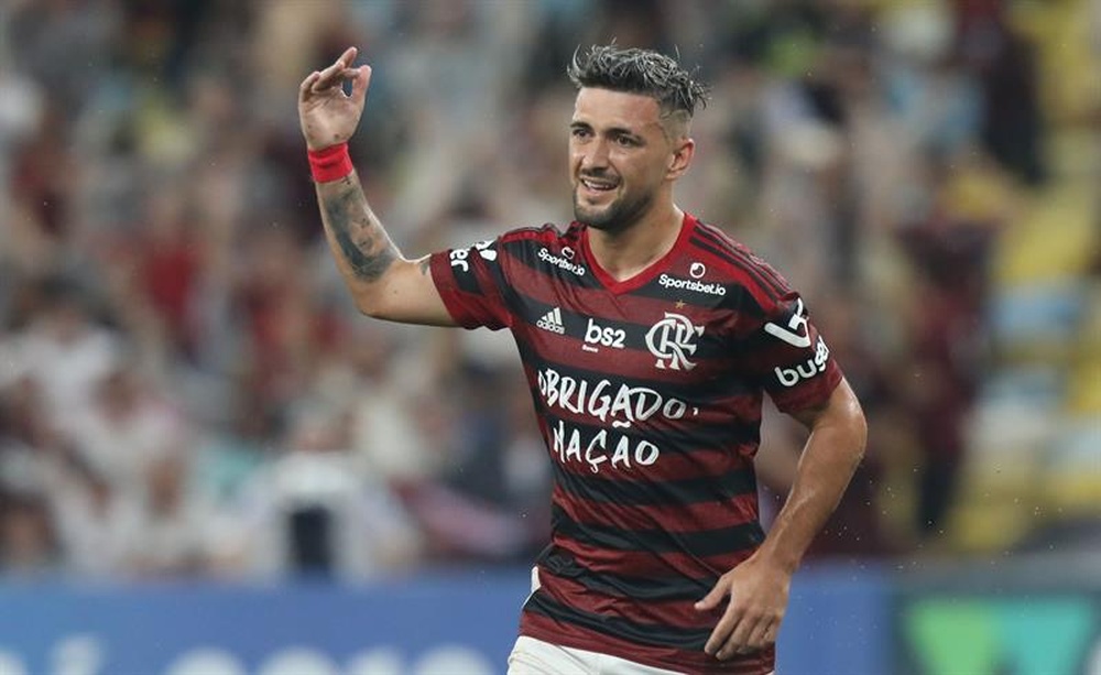Arrascaeta jogará a final da Copa Libertadores no sacrifício.EFE