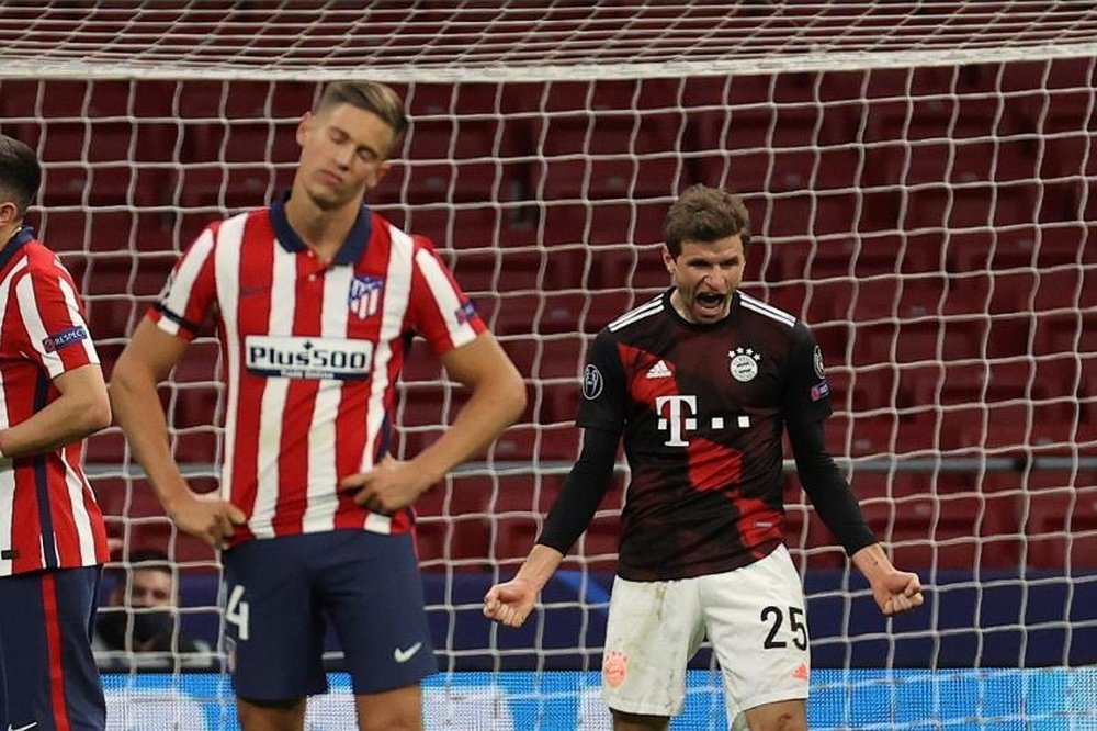 Atlético-Bayern: un gigante en el tortuoso camino rojiblanco. EFE