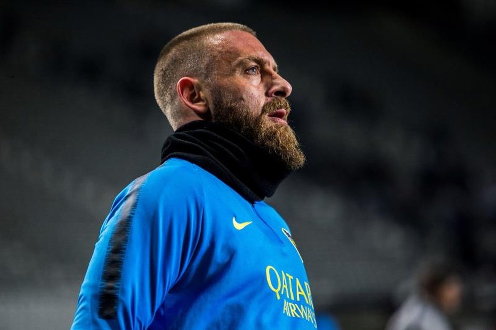 De Rossi, ingresado por complicaciones del COVID-19. EFE