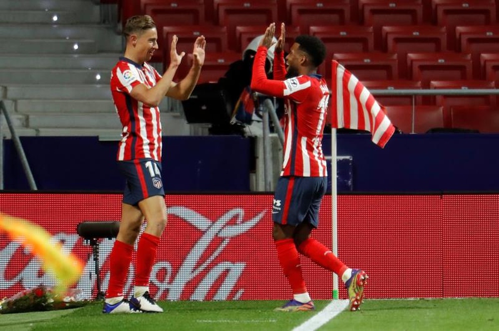 Marcos Llorente y Lemar apuntan al once del Cholo pese a su parón. EFE