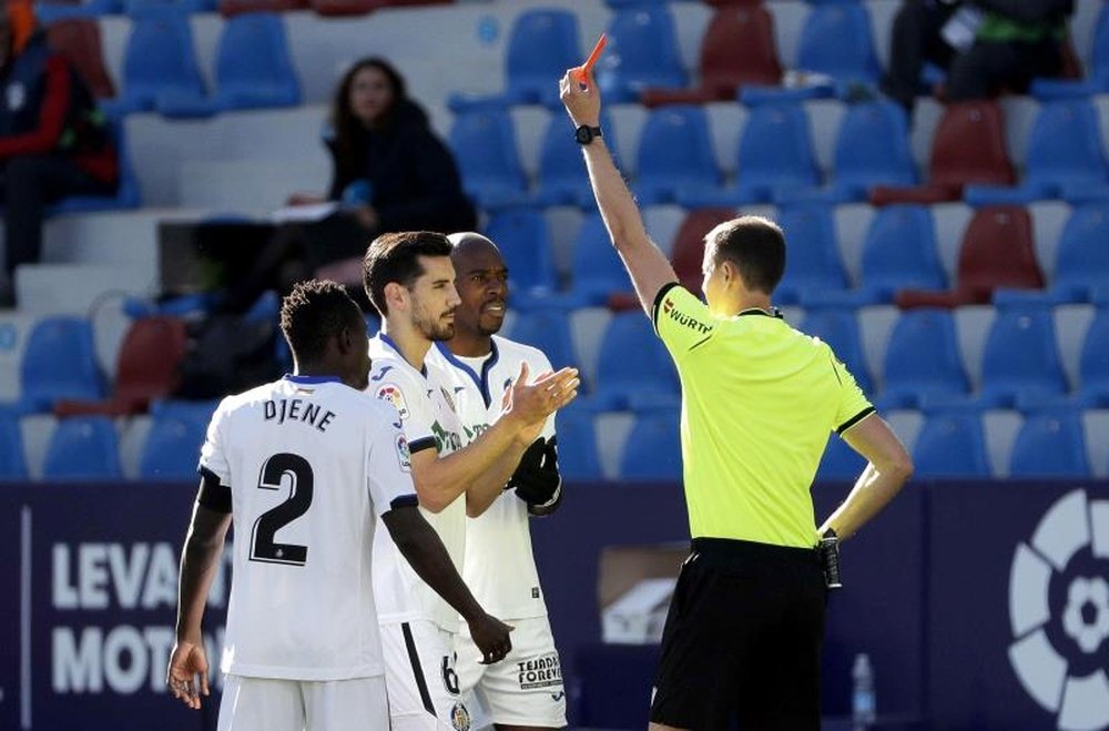 Chema, cerca del Rayo. EFE
