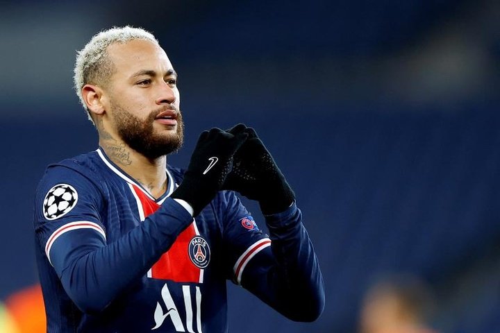 Neymar scores hat-trick as PSG win match suspended after racism walkout