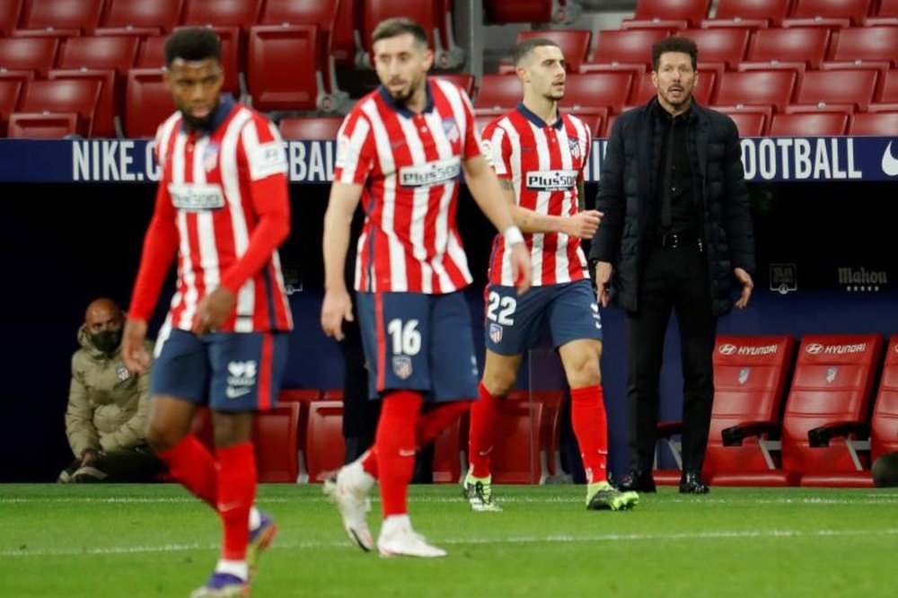 Tout le groupe appelé pour le derby. EFE
