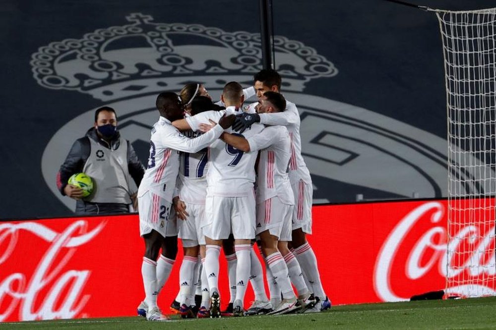 Real Madrid ganhou do Atlético de Madrid por 2 a 0. EFE/Chema Moya.