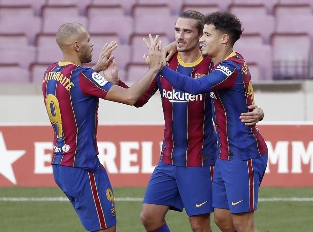 El Barça necesita aligerar su plantilla. EFE/Andreu Dalmau