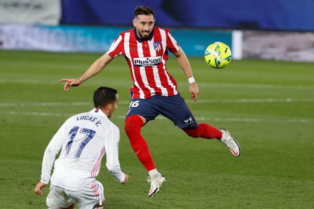 Héctor Herrera podría jugar los Juegos Olímpicos. EFE/ChemaMoya