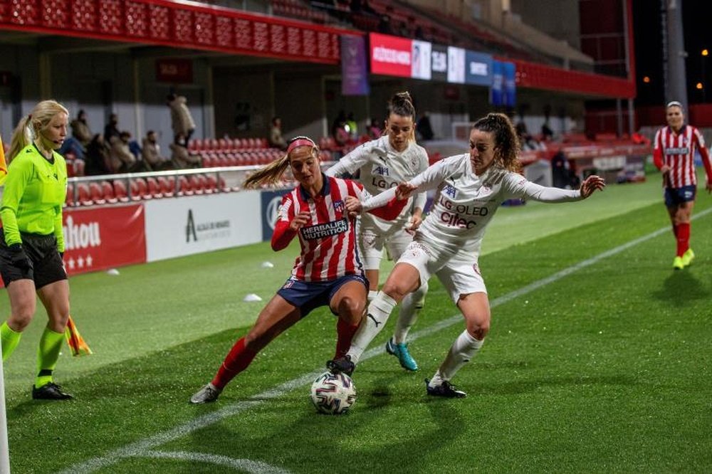 Dos jugadoras abandonan el Atlético femenino. EFE/Rodrigo Jiménez