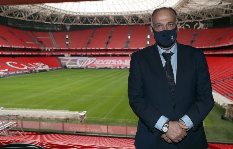 Tebas sur la Superligue. EFE