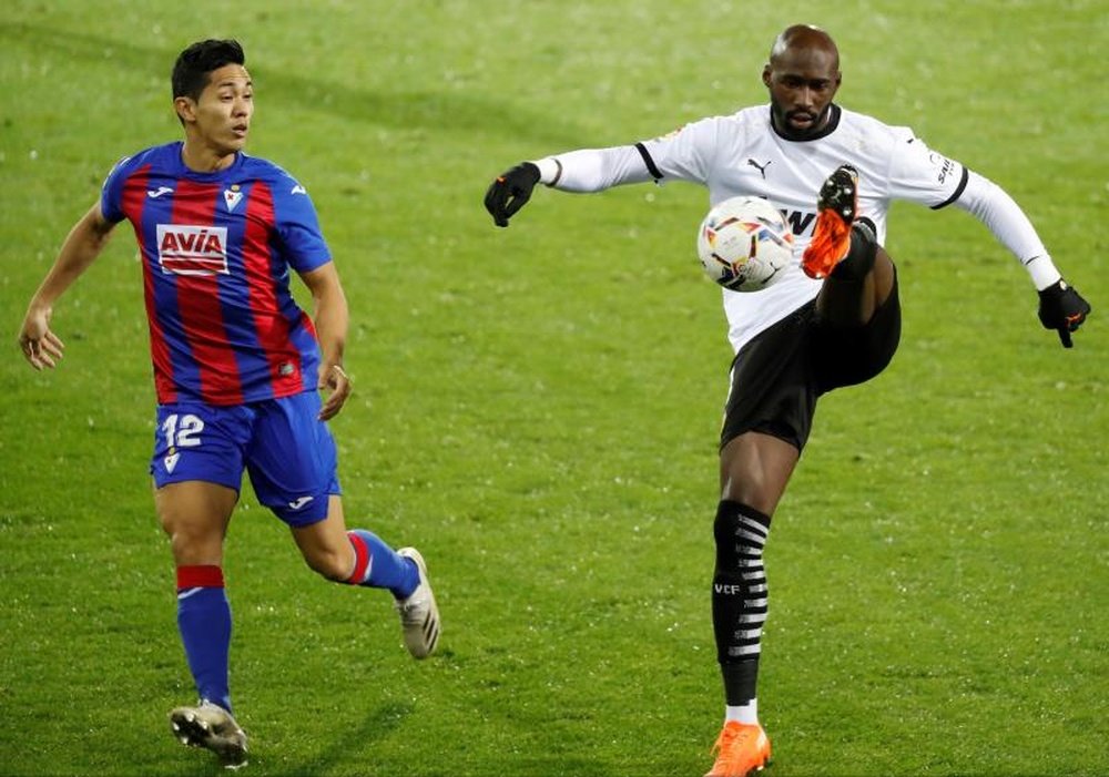 Mangala a fait ses adieux à Valence dans une longue lettre. EFE/Juan Herrero/Archive