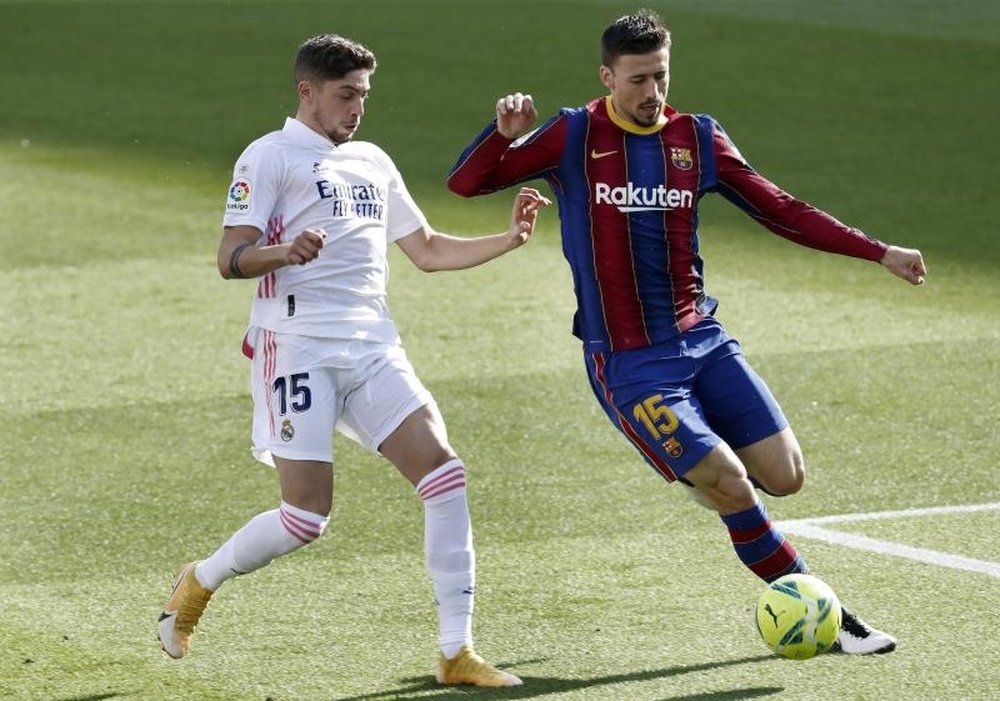 Lenglet veut payer sa dette lors du Clásico. EFE