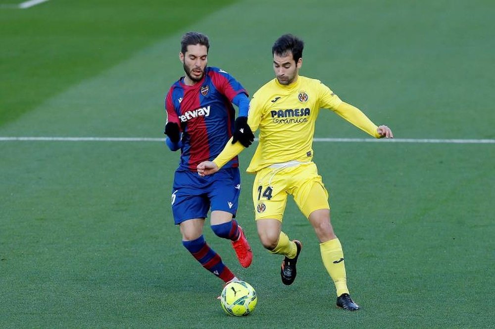 Trigueros analizó el buen momento del Villarreal. EFE