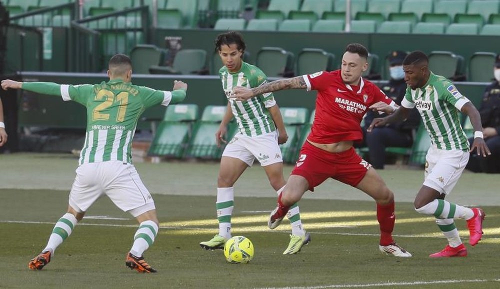 Betis squandered a penalty. EFE