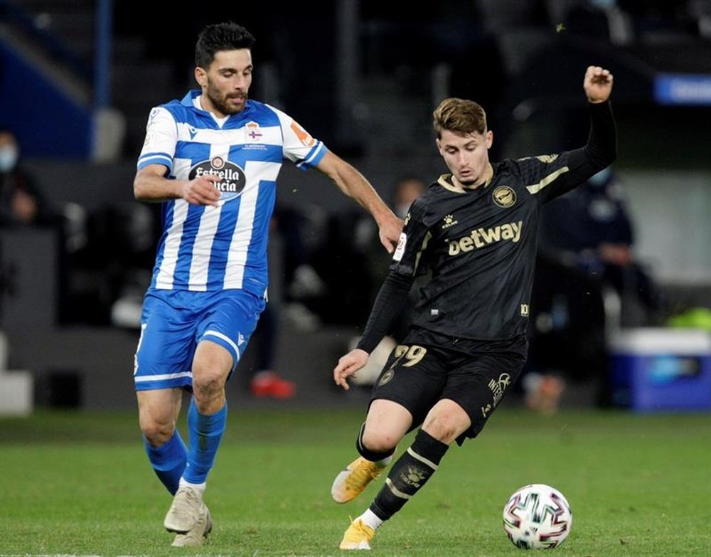Keko Gontán, en la lista para el duelo ante el Guijuelo. EFE/Archivo