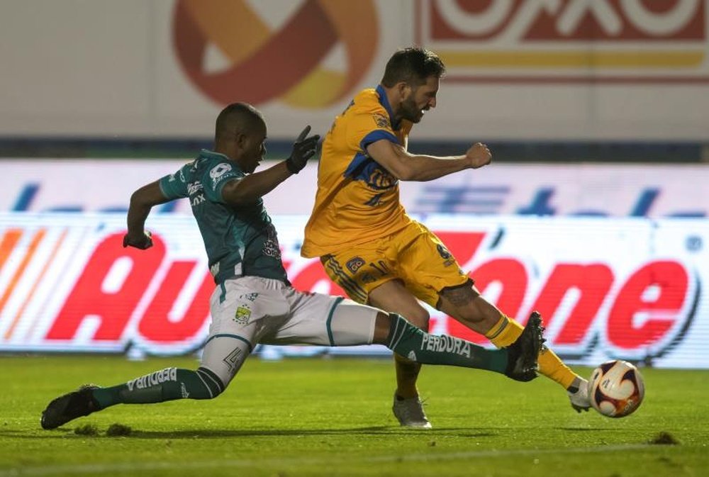 Gignac injured for Tigres. EFE