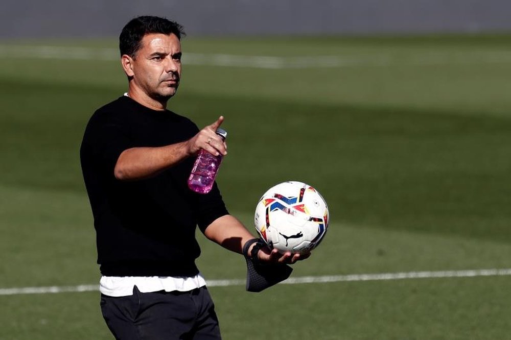 Míchel dijo que el empate ante el Mallorca fue justo. EFE