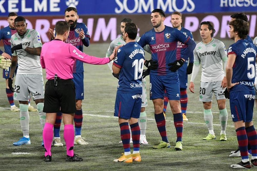 Juan Carlos, new positive at SD Huesca. EFE