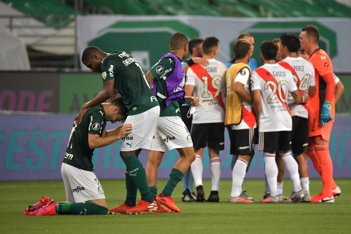 River devora el alma a Palmeiras pero no la final
