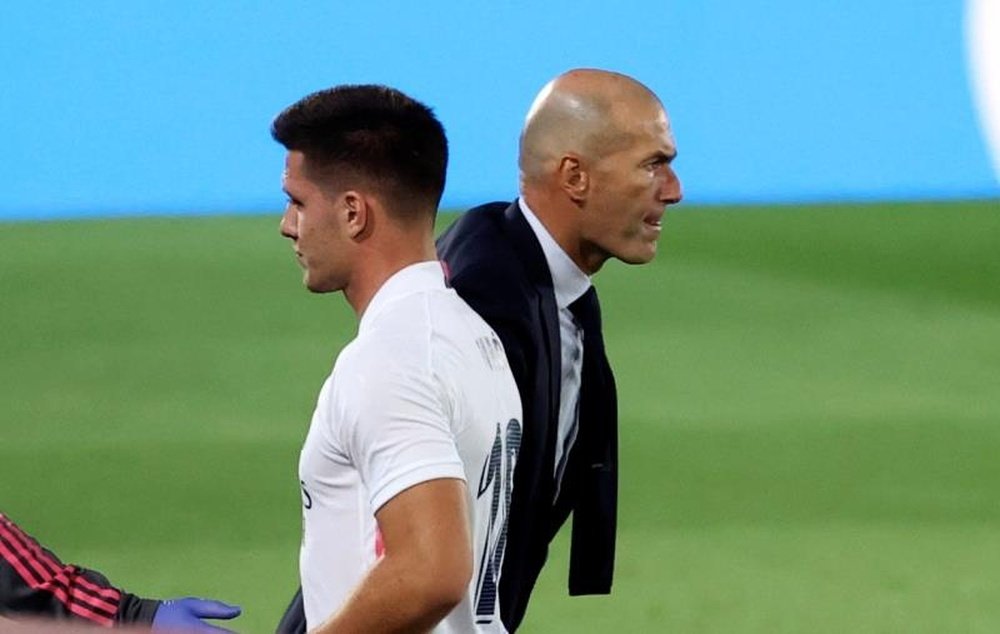 Zidane y su confianza en la 'vieja guardia'. EFE