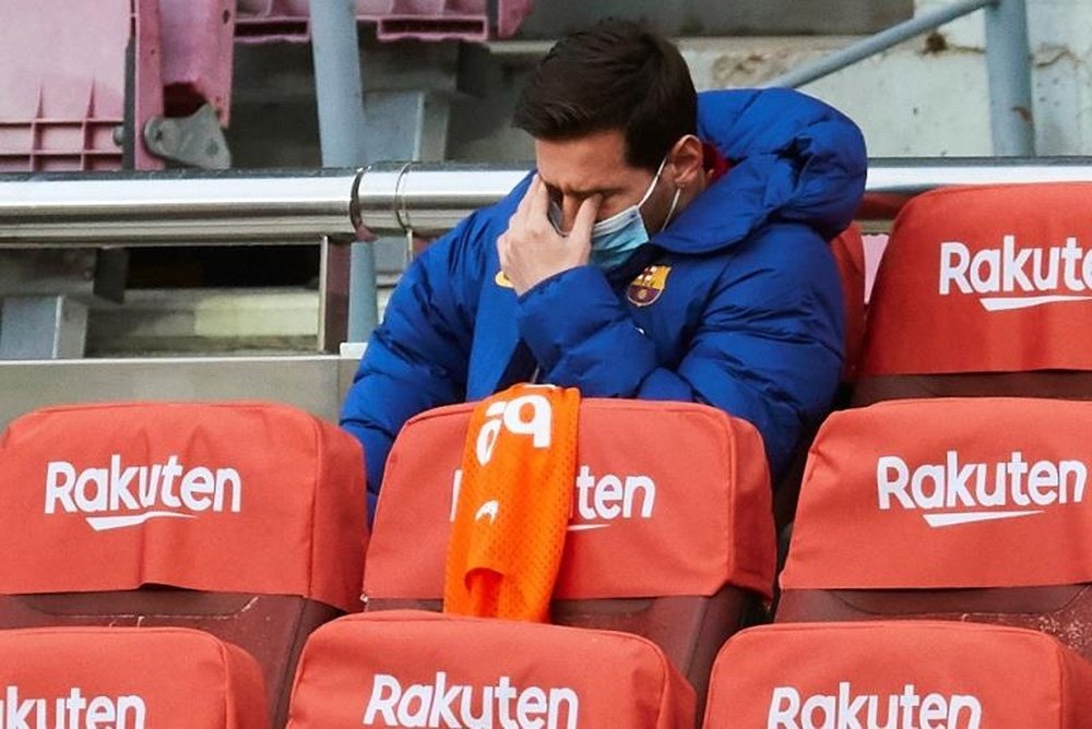 Barcelona tem pessimismo com Lionel Messi para a final da Supercopa. EFE/Alejandro García/Arquivo