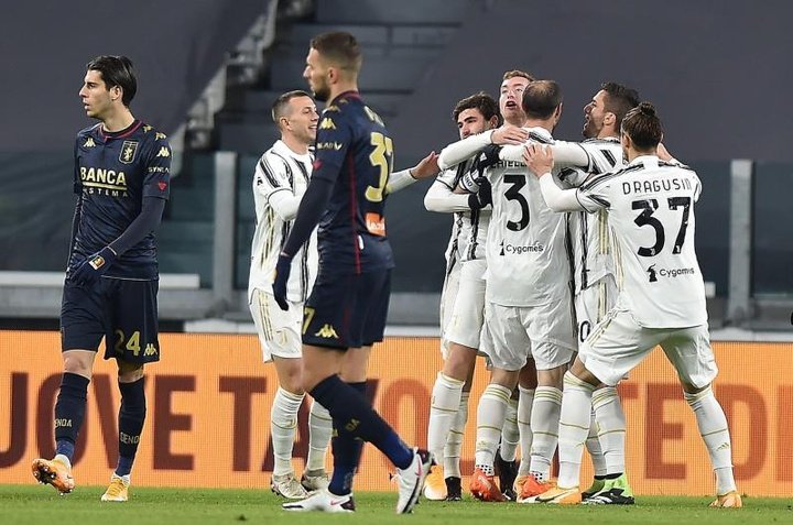 La Juventus file en quart en souffrant contre Genoa