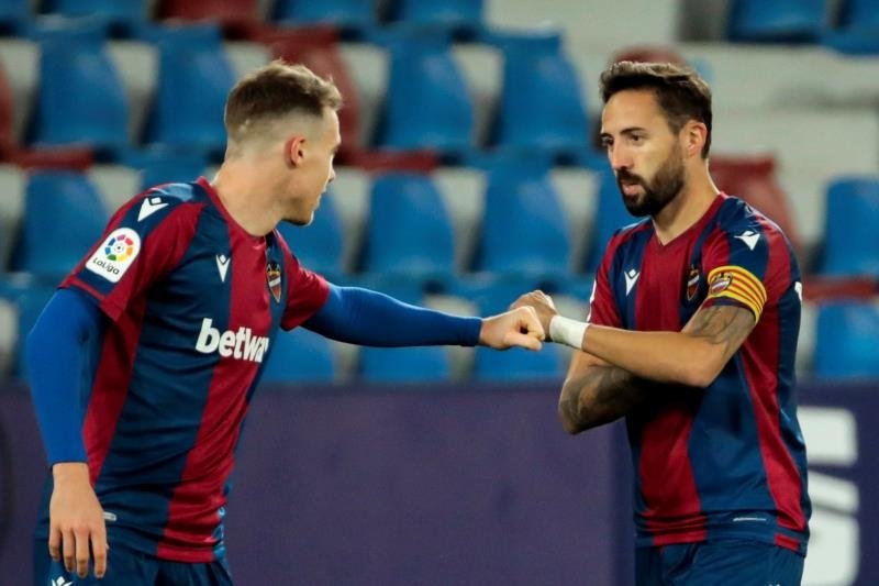 Morales, 50 goals for Levante and two away from making history