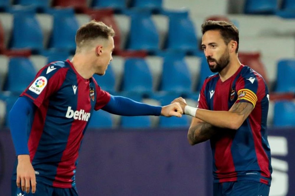 Levante midfielder, Morales. EFE