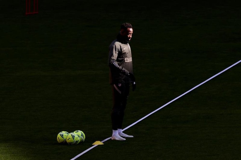 Dembélé podría ir entrando en el equipo como revulsivo. EFE