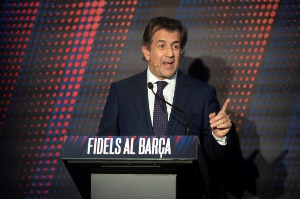 Toni Freixa promet l'arrivée de deux cracks au Barça. EFE