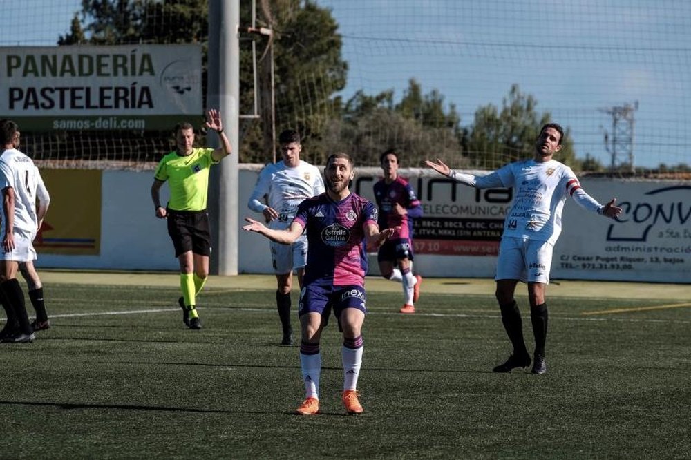 La Peña Deportiva estudia denunciar los cambios del Valladolid. EFE